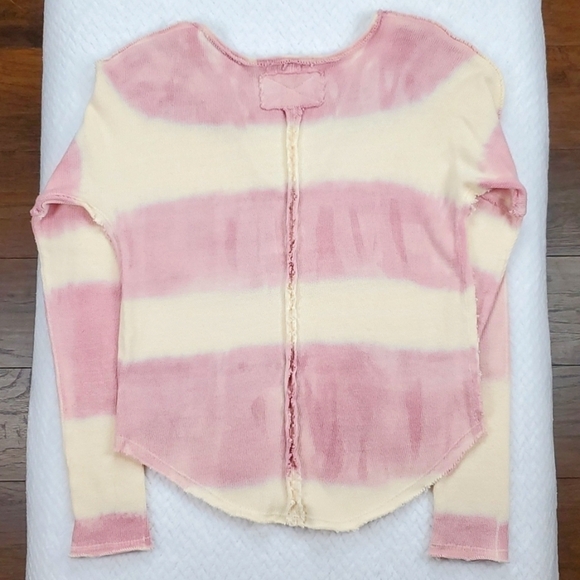 We the Free "Come and Get it" Striped V-Neck Longsleeve Thermal Size Small - Picture 4 of 17